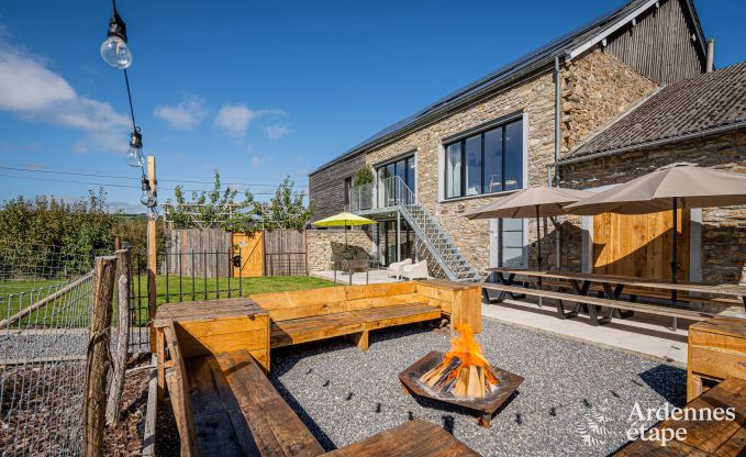 Spacieuse maison de vacances � Manhay pour 15 personnes avec des installations modernes en Ardenne