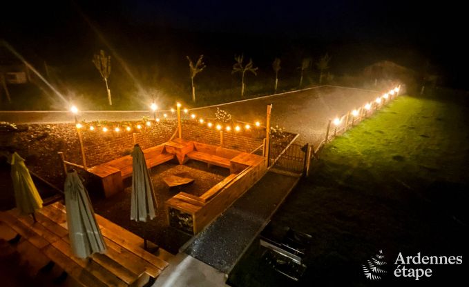 Spacieuse maison de vacances � Manhay pour 15 personnes avec des installations modernes en Ardenne