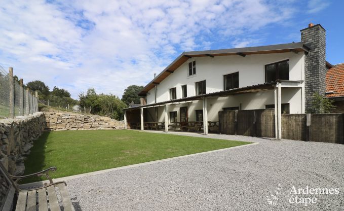 Maison de vacances � Manhay pour 30 personnes en Ardenne