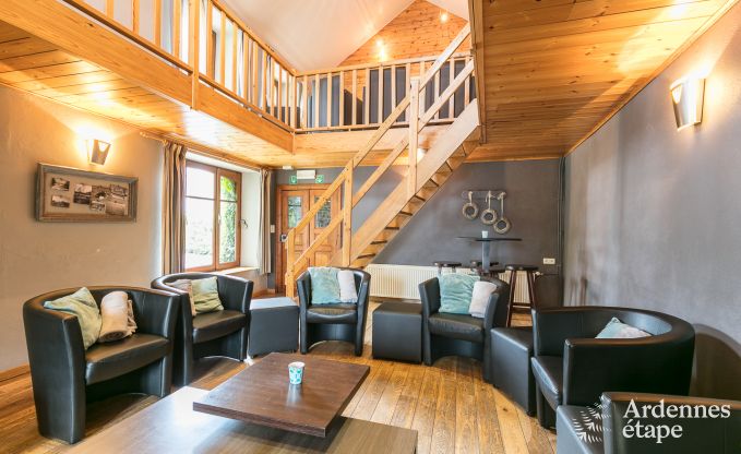 Maison de vacances � Manhay pour 33 personnes en Ardenne