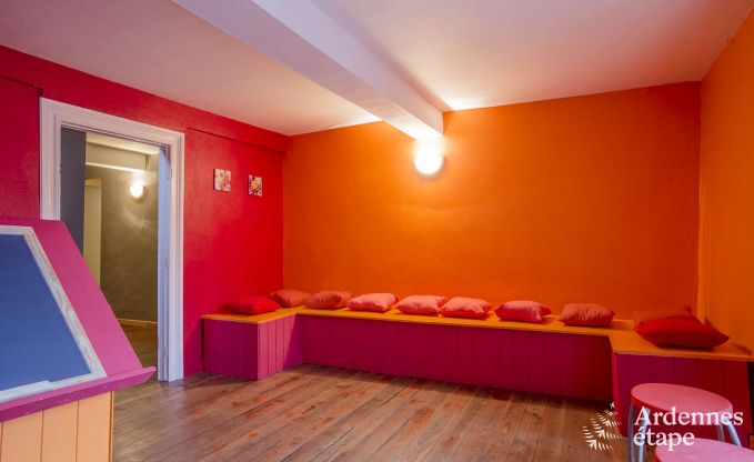 Maison de vacances � Manhay pour 33 personnes en Ardenne