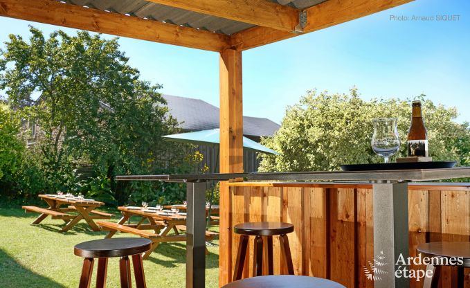 Maison de vacances � Manhay pour 33 personnes en Ardenne