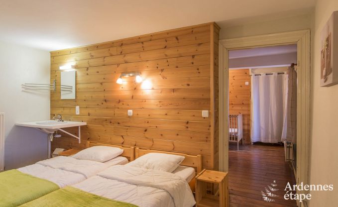 Maison de vacances � Manhay pour 33 personnes en Ardenne