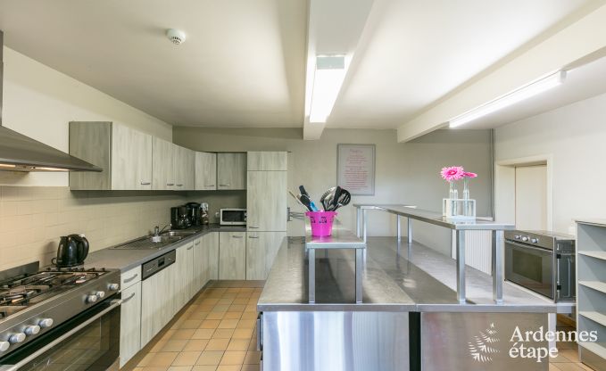 Maison de vacances � Manhay pour 33 personnes en Ardenne