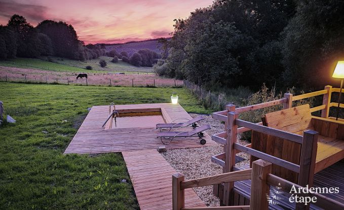 Maison de vacances � Manhay pour 4/5 personnes en Ardenne