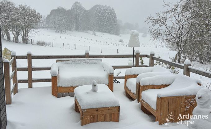 Maison de vacances � Manhay pour 4/5 personnes en Ardenne