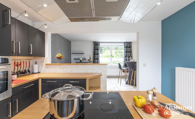Maison de vacances � Manhay pour 9 personnes en Ardenne