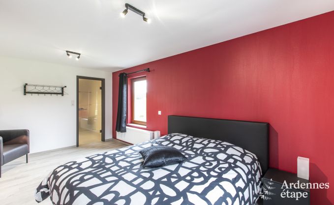 Maison de vacances � Manhay pour 9 personnes en Ardenne