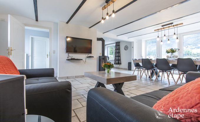 Maison de vacances � Manhay pour 9 personnes en Ardenne