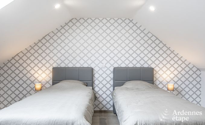 Maison de vacances � Manhay pour 9 personnes en Ardenne