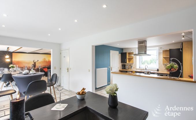 Maison de vacances � Manhay pour 9 personnes en Ardenne