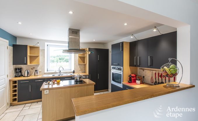 Maison de vacances � Manhay pour 9 personnes en Ardenne