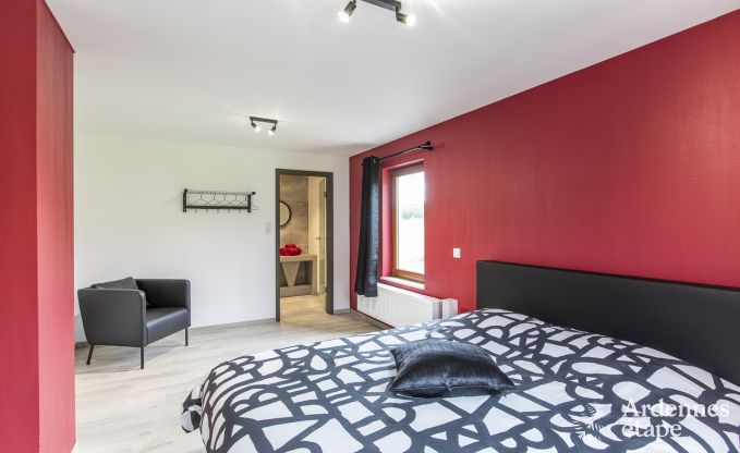 Maison de vacances � Manhay pour 9 personnes en Ardenne