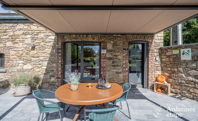 Maison de vacances familiale et moderne Oster pour 4 personnes avec terrasse prive et jardin