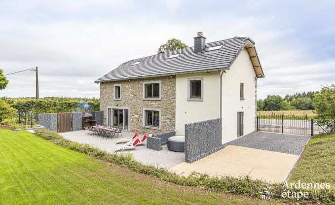 Maison de vacances � Manhay pour 9 personnes en Ardenne