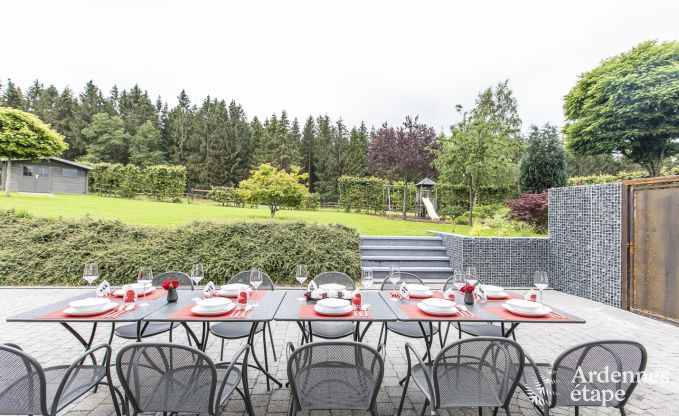 Maison de vacances � Manhay pour 9 personnes en Ardenne