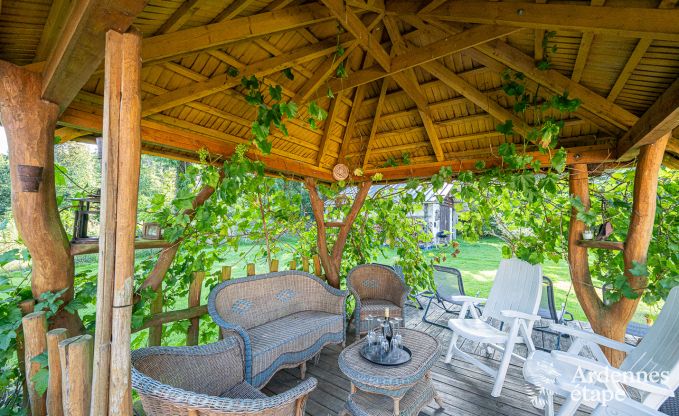 Maison de vacances � Manhay pour 9 personnes en Ardenne