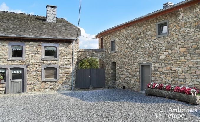 Maison de vacances � Manhay pour 9 personnes en Ardenne