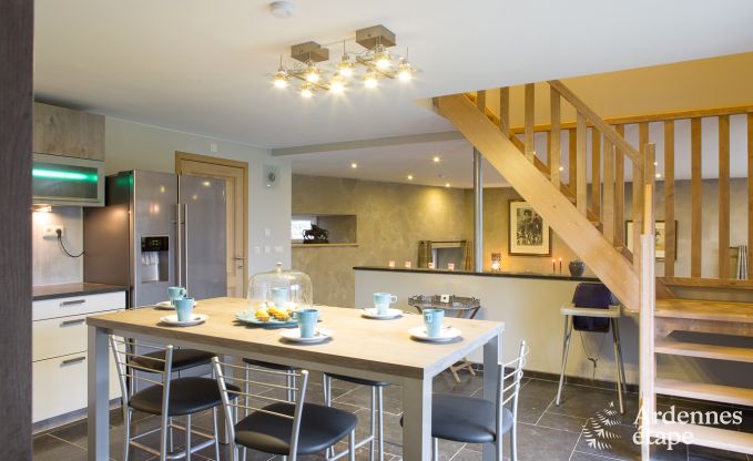 Maison de vacances � Manhay pour 9 personnes en Ardenne