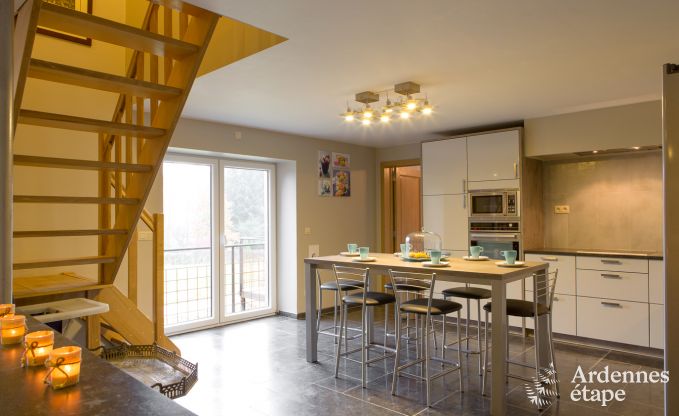 Maison de vacances � Manhay pour 9 personnes en Ardenne