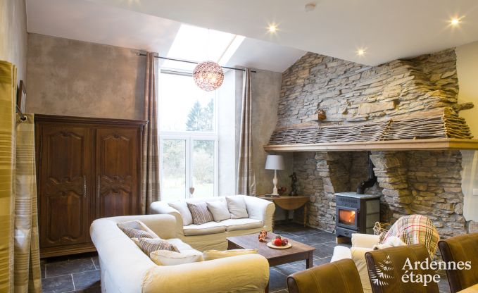 Maison de vacances � Manhay pour 9 personnes en Ardenne