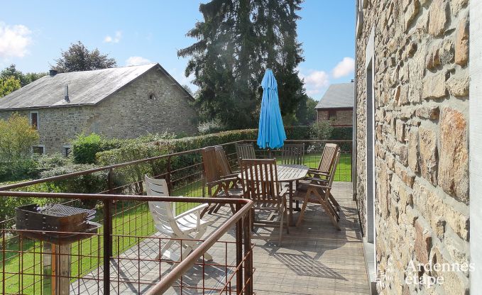 Maison de vacances � Manhay pour 9 personnes en Ardenne