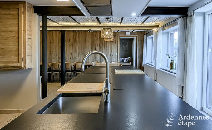 Maison de vacances � Manhay pour 30 personnes en Ardenne