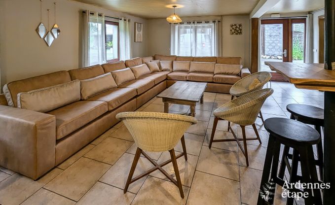 Maison de vacances � Manhay pour 30 personnes en Ardenne