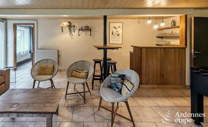 Maison de vacances � Manhay pour 30 personnes en Ardenne