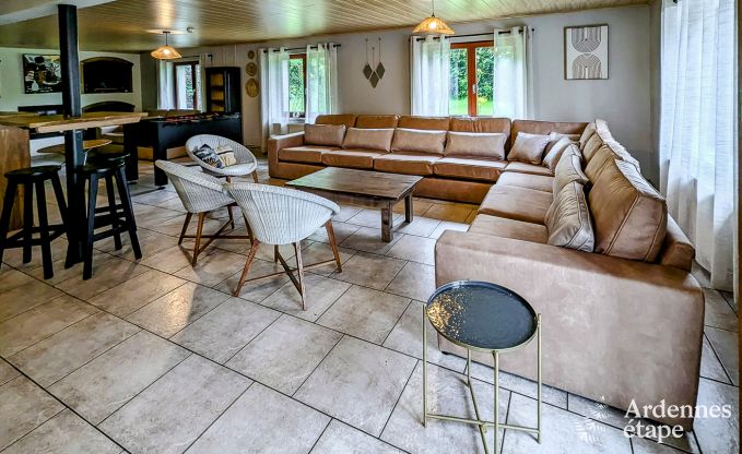 Maison de vacances � Manhay pour 30 personnes en Ardenne