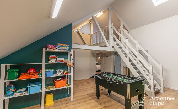 Maison de vacances avec sauna et jeux � Manhay pour 20 personnes en Ardenne