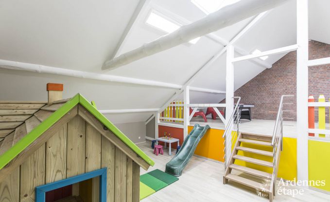 Maison de vacances � Manhay pour 20 personnes en Ardenne