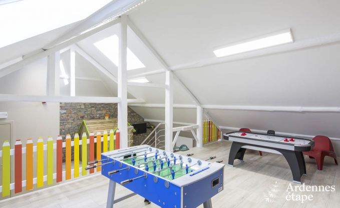 Maison de vacances � Manhay pour 20 personnes en Ardenne