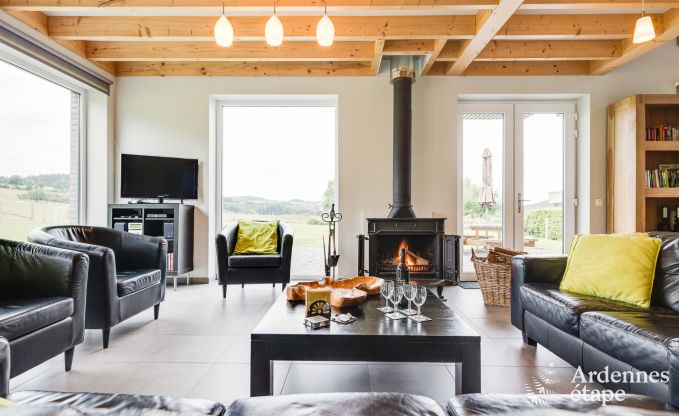 Maison de vacances � Manhay pour 12 personnes en Ardenne