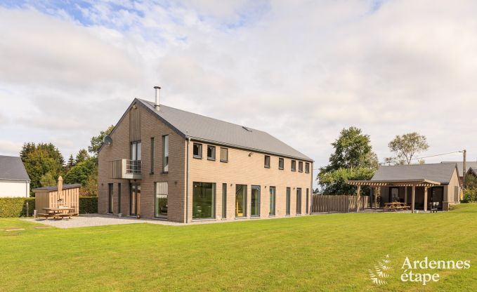 Maison de vacances � Manhay pour 12 personnes en Ardenne
