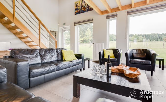 Maison de vacances � Manhay pour 12 personnes en Ardenne