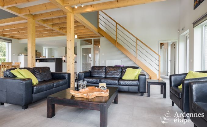 Maison de vacances � Manhay pour 12 personnes en Ardenne