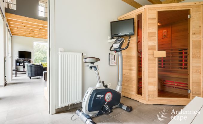 Maison de vacances � Manhay pour 12 personnes en Ardenne