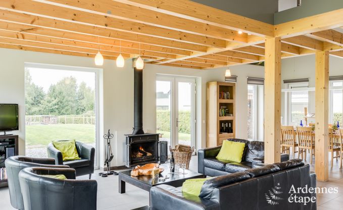 Maison de vacances � Manhay pour 12 personnes en Ardenne