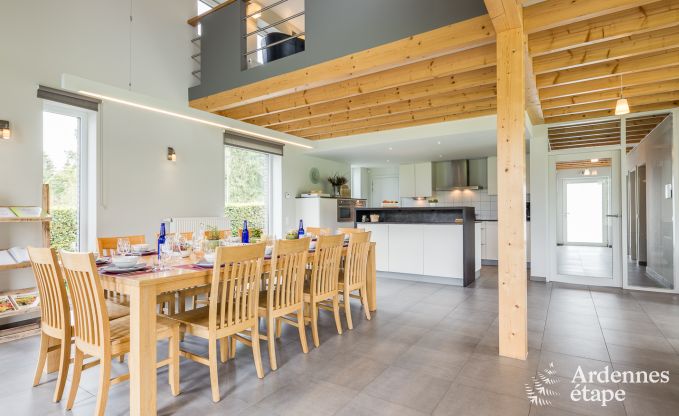Maison de vacances � Manhay pour 12 personnes en Ardenne