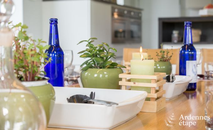 Maison de vacances � Manhay pour 12 personnes en Ardenne