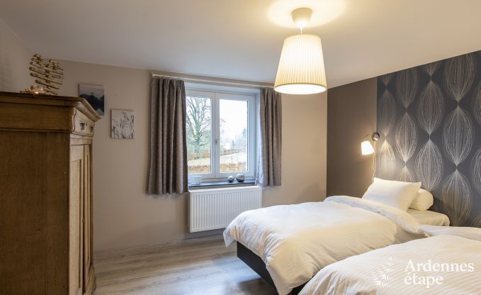 Maison de vacances � Manhay pour 9 personnes en Ardenne