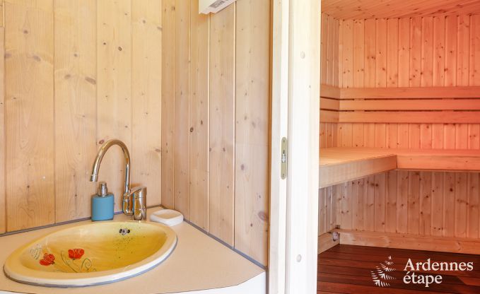 Maison de vacances � Manhay pour 15 personnes en Ardenne