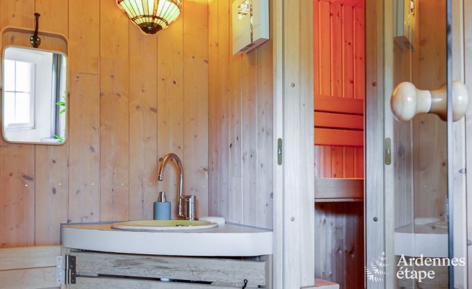 Maison de vacances � Manhay pour 15 personnes en Ardenne