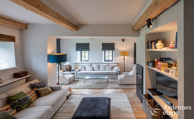 Charmante et �l�gante fermette pour 14 personnes et 2 chiens � Manhay