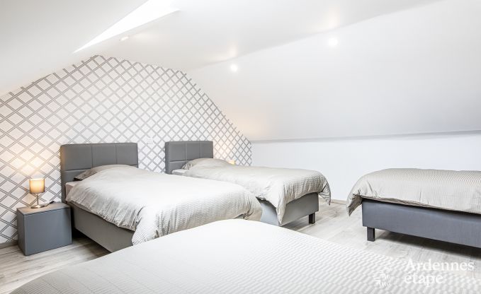 Maison de vacances � Manhay pour 9 personnes en Ardenne