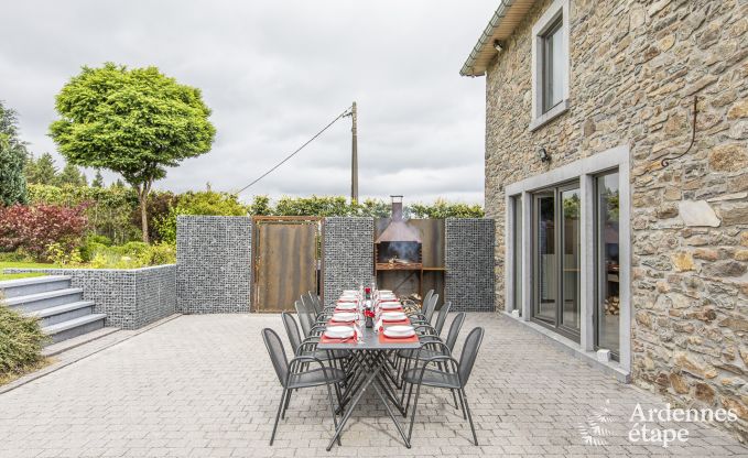 Maison de vacances � Manhay pour 9 personnes en Ardenne