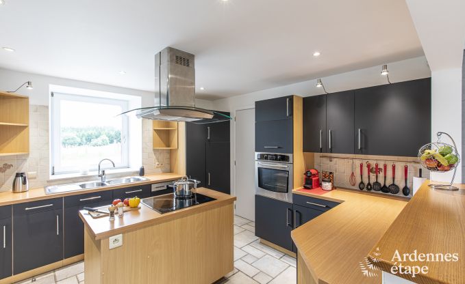 Maison de vacances � Manhay pour 9 personnes en Ardenne