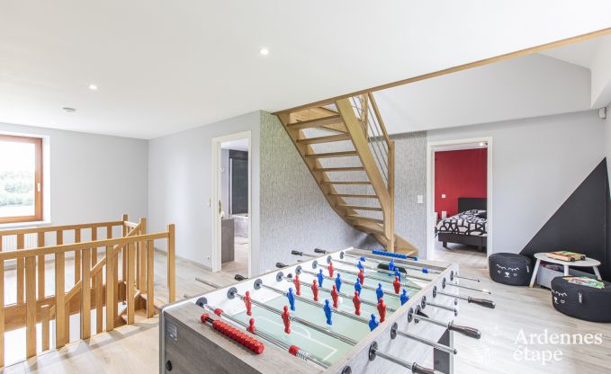 Maison de vacances � Manhay pour 9 personnes en Ardenne