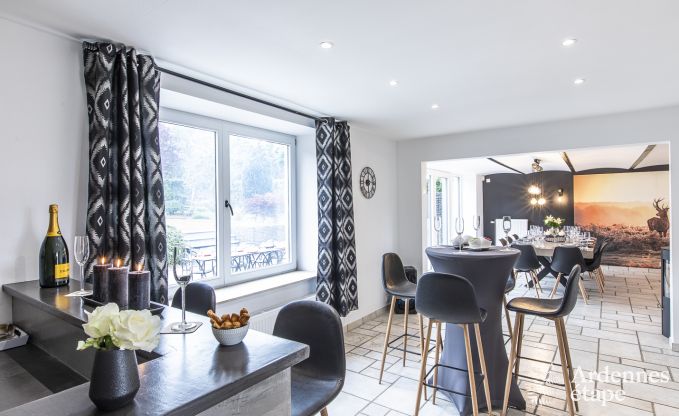 Maison de vacances � Manhay pour 9 personnes en Ardenne